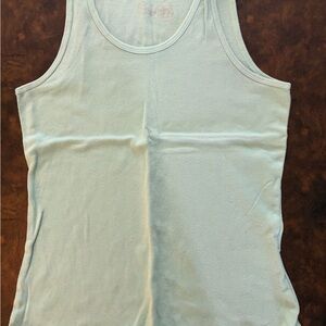 Basic Editions Aqua Sleeveless Top